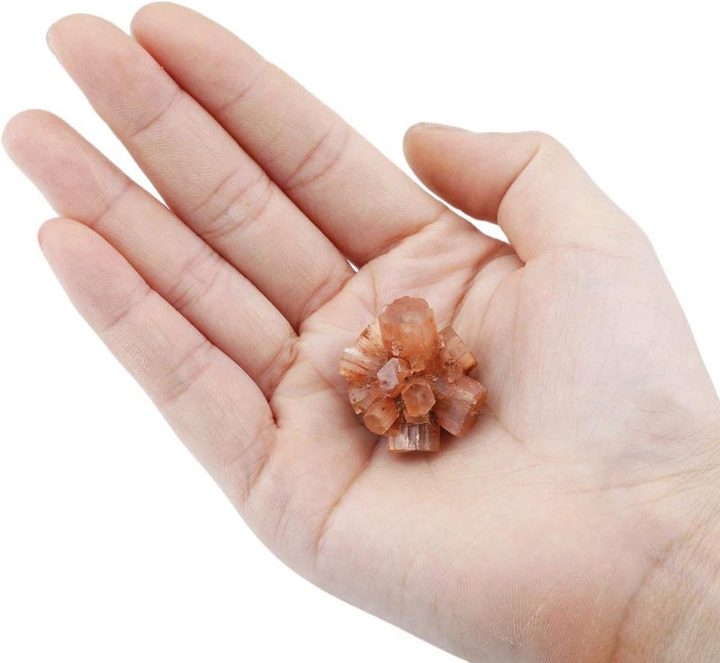 JIC Gem 10 pcs Beautiful Natural Aragonite Crystal Cluster Healing Crystal Quartz Cluster Irregular Home Decoration Specimen Figurine（3-4cm - Image 4